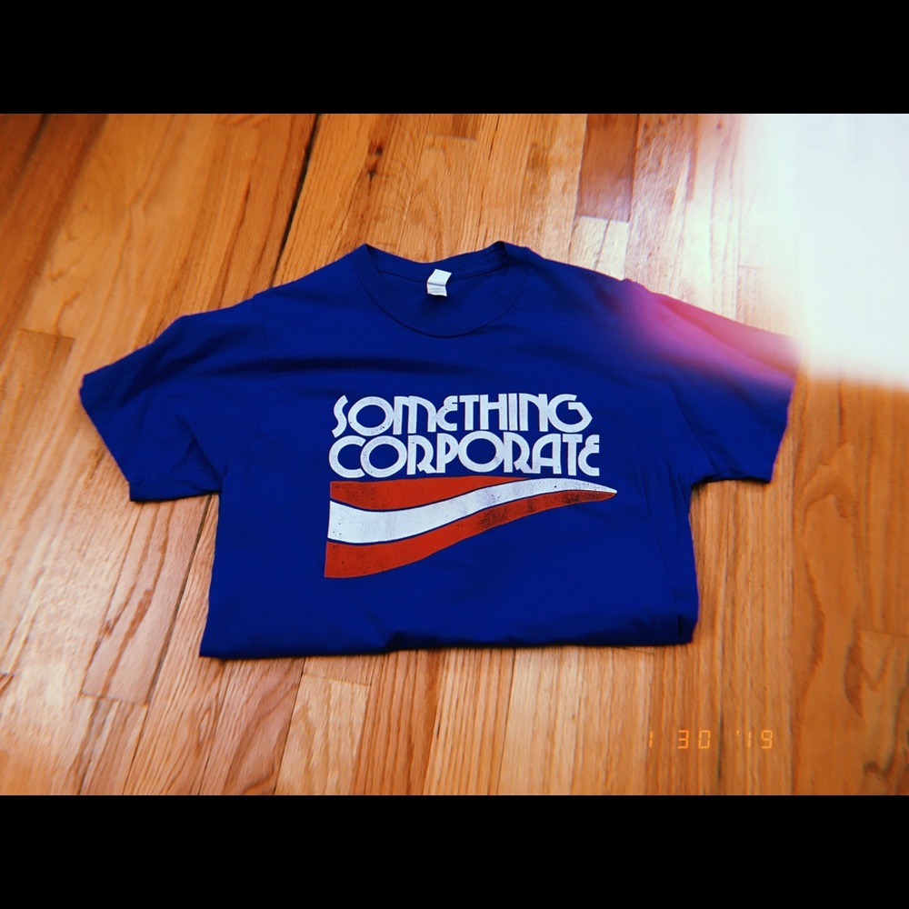 ‘Something Corporate’ tshirt